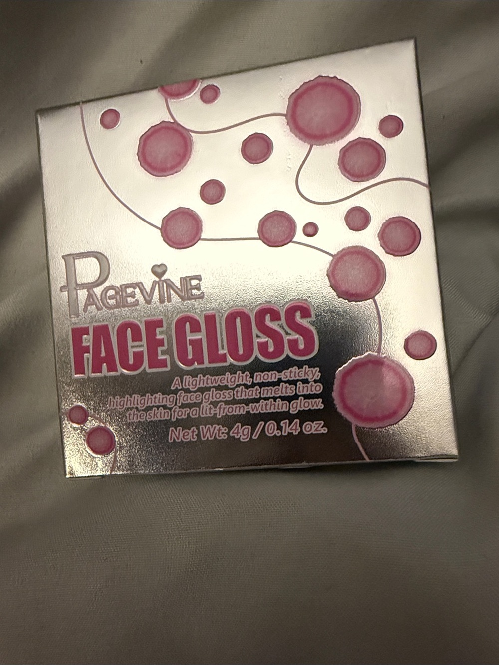 Pink Face Gloss Highlighting Highlighter